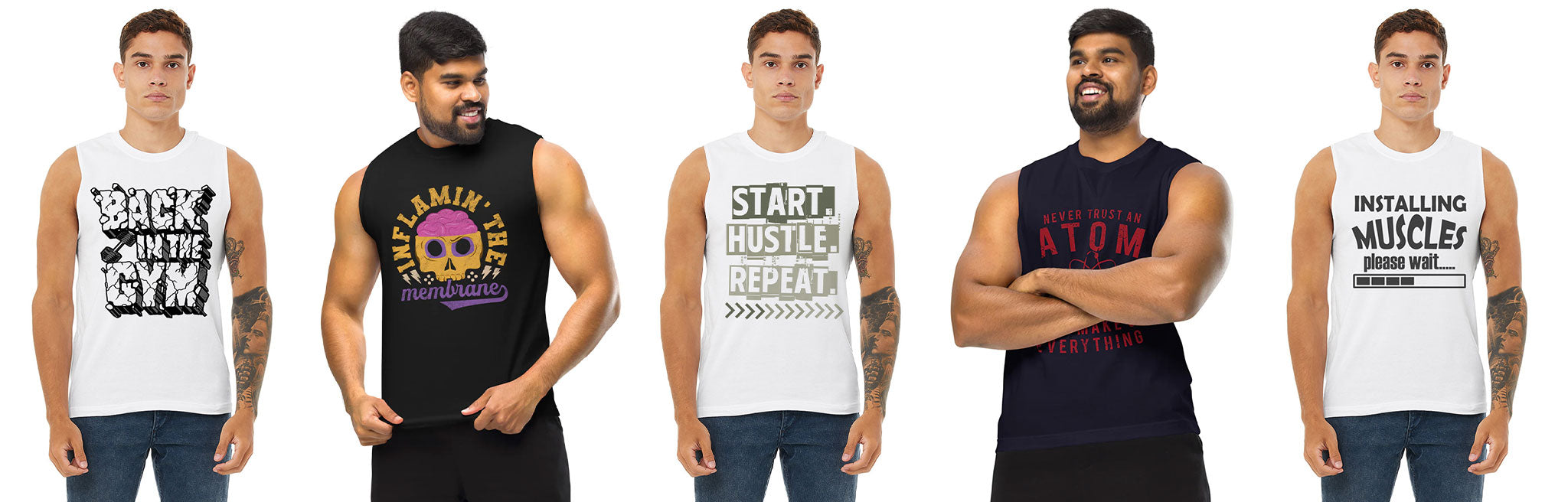 Mens Muscle Tanks