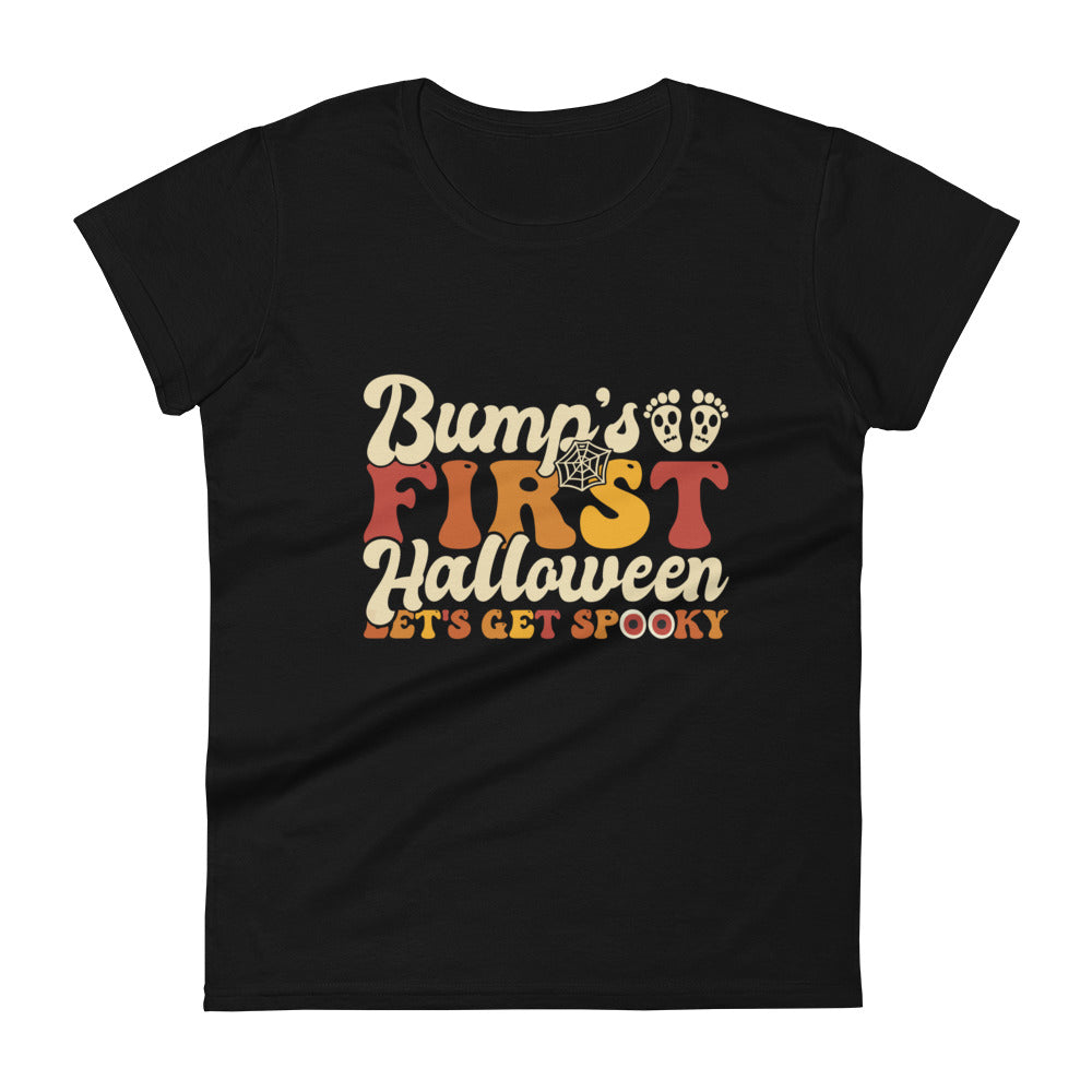 Bumps First Halloween Ill Womens Tee