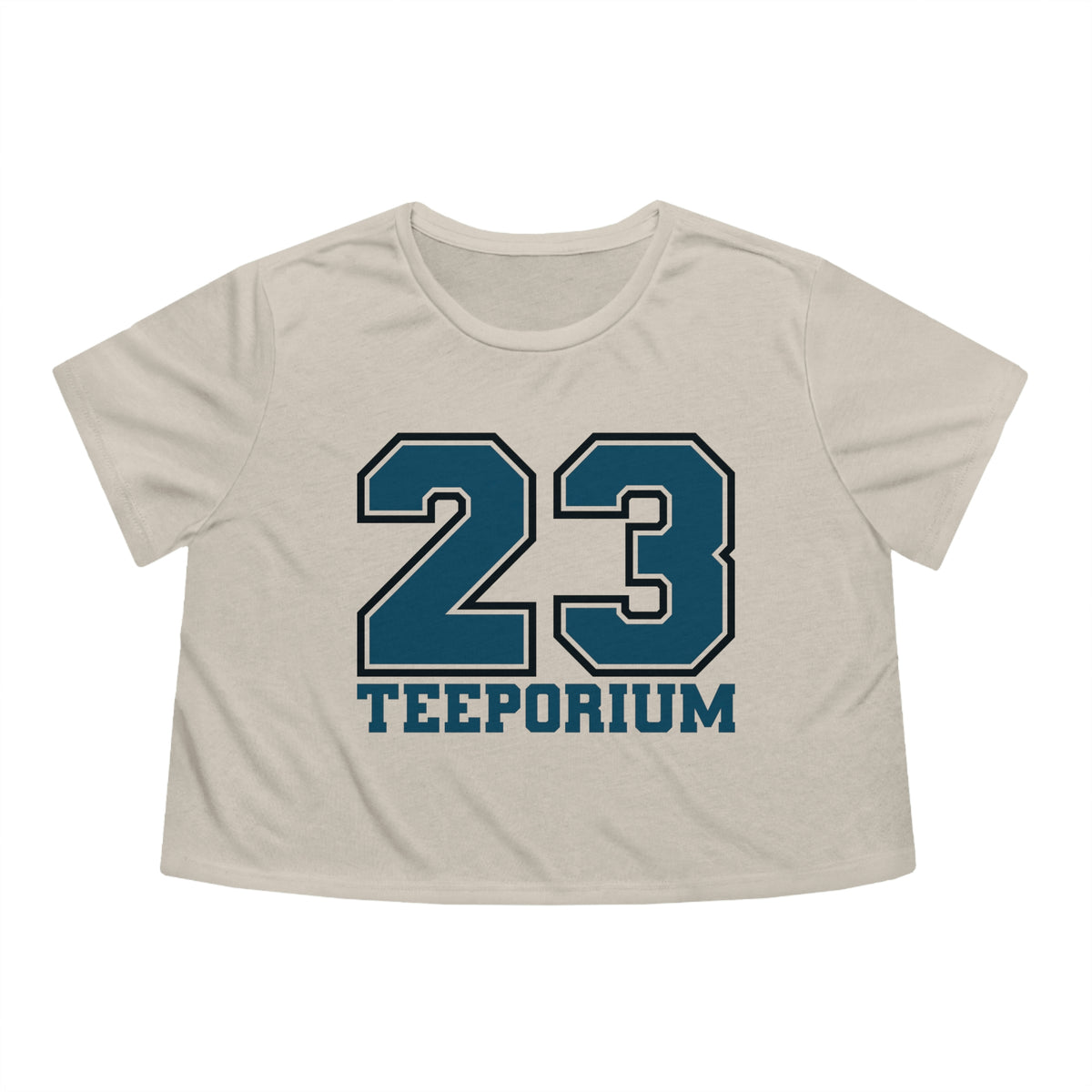 Teeporium 23 Classic Crop Tee