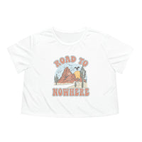 Road To Nowhere Womens Crop Tee
