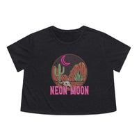 Neon Moon Crop Tee