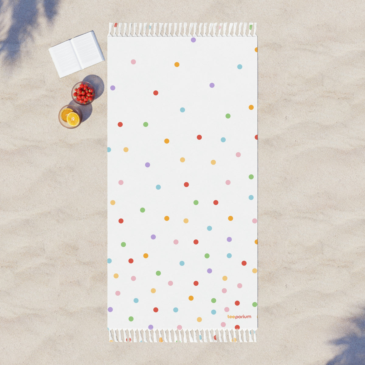 Happy As Larry Boho Beach Cloth Towel