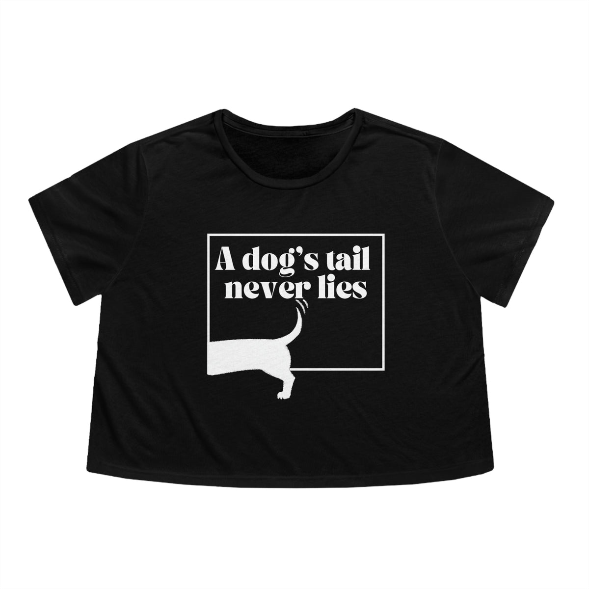 Tail Never Lies II Womens Crop Tee