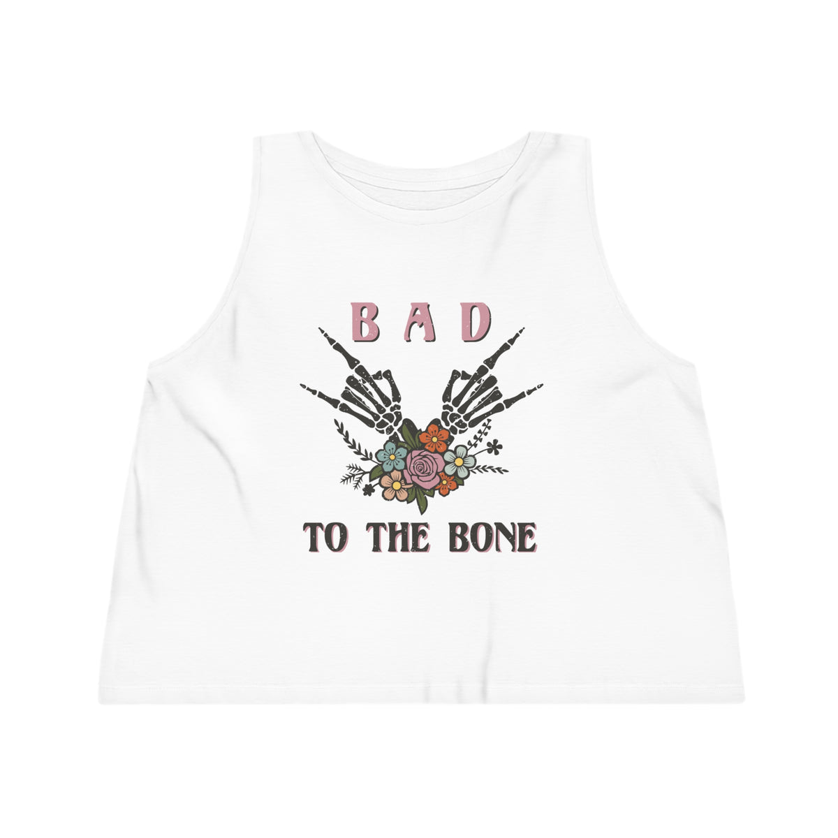 Bad To The Bone Womens Tank