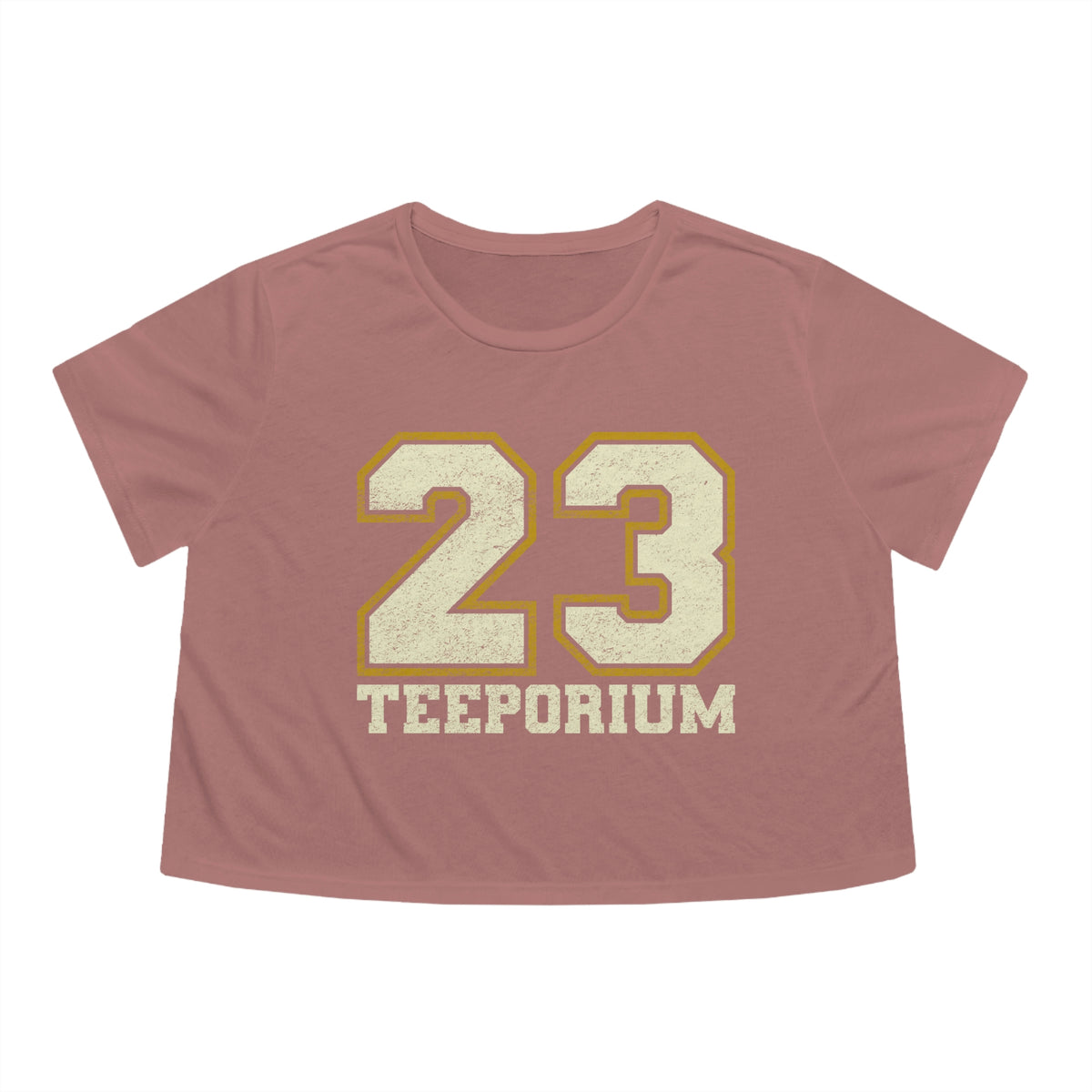 Teeporium 23 Classic Crop Tee