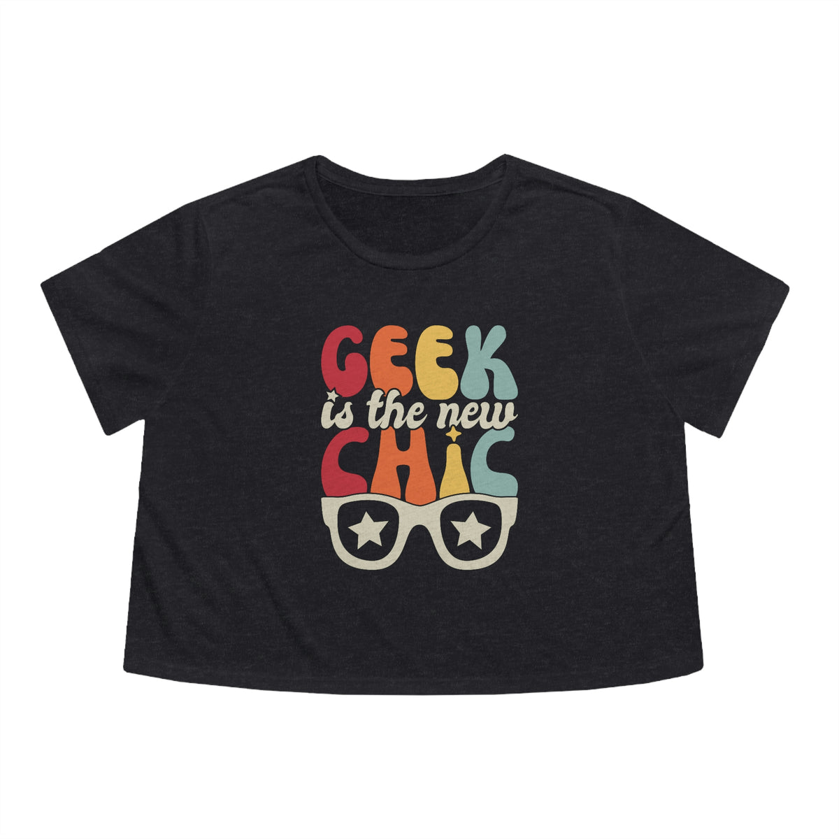 Geek Is The New Chic VII Womens Crop Tee