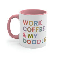 Work Coffee Doodle Mug