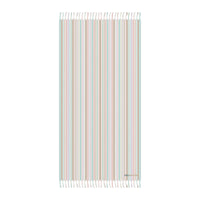 Stripes Of Bliss Boho Beach Cloth Towel