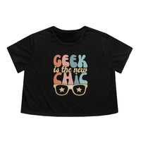 Geek Is The New Chic IV Womens Crop Tee