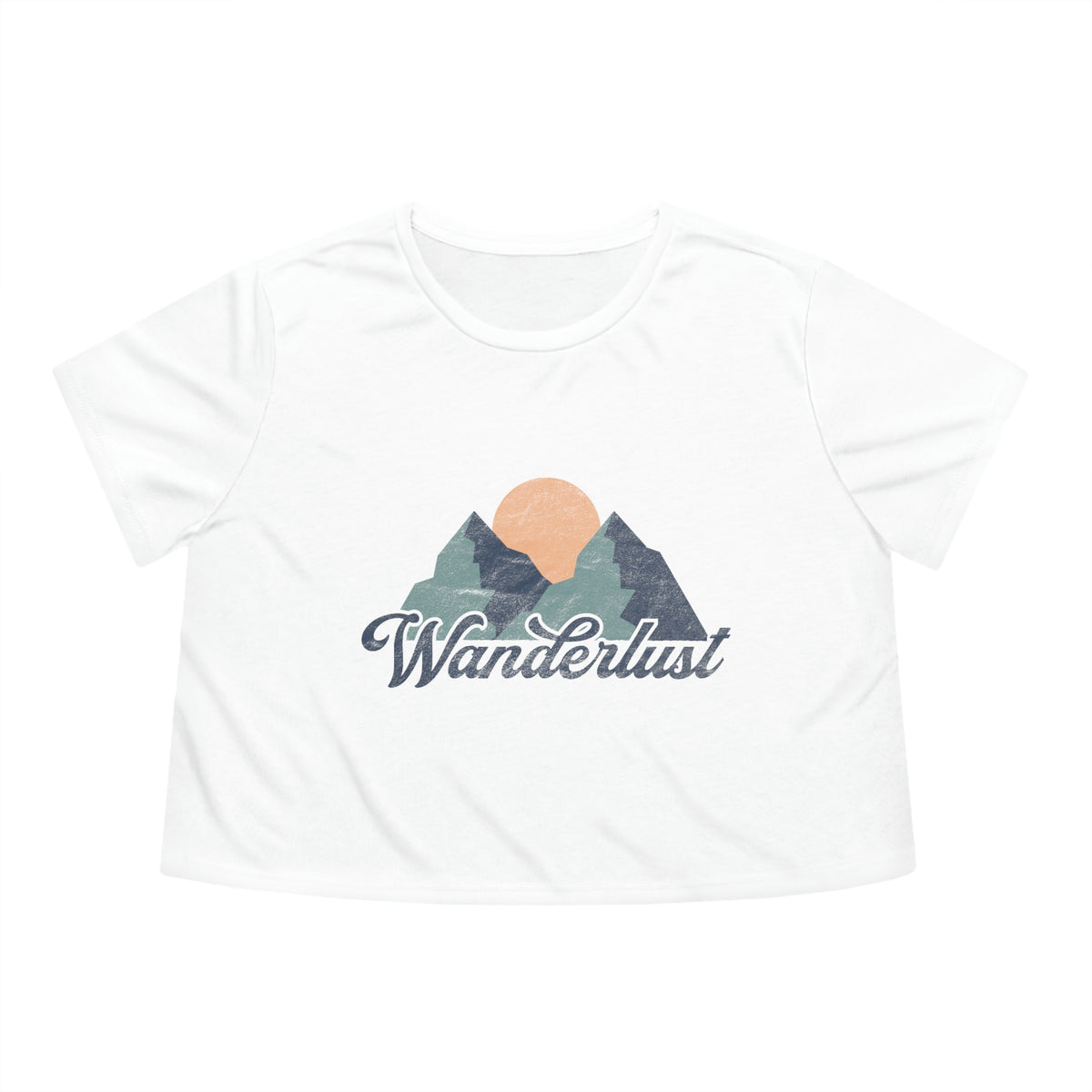 Wanderlust Crop Tee