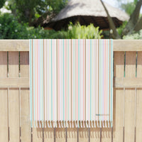 Stripes Of Bliss Boho Beach Cloth Towel