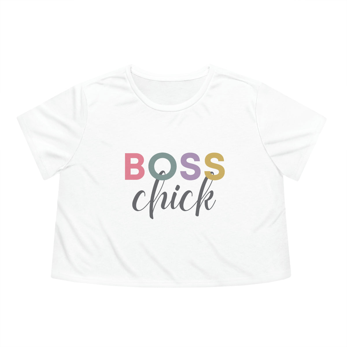 Boss Chick Womens Crop Tee