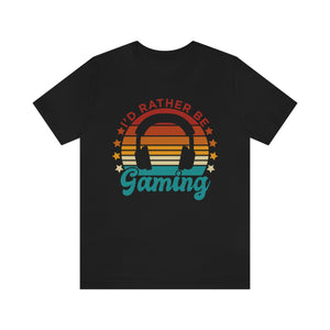 I'd Rather Be Gaming lI Mens Tee