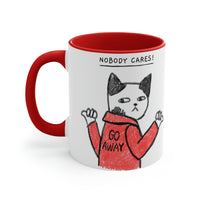 Nobody Cares, Go Away Cat Mug