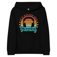 I'd Rather Be Gaming lI Kids Hoodie