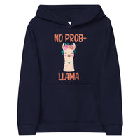 No Probllama Kids Hoodie