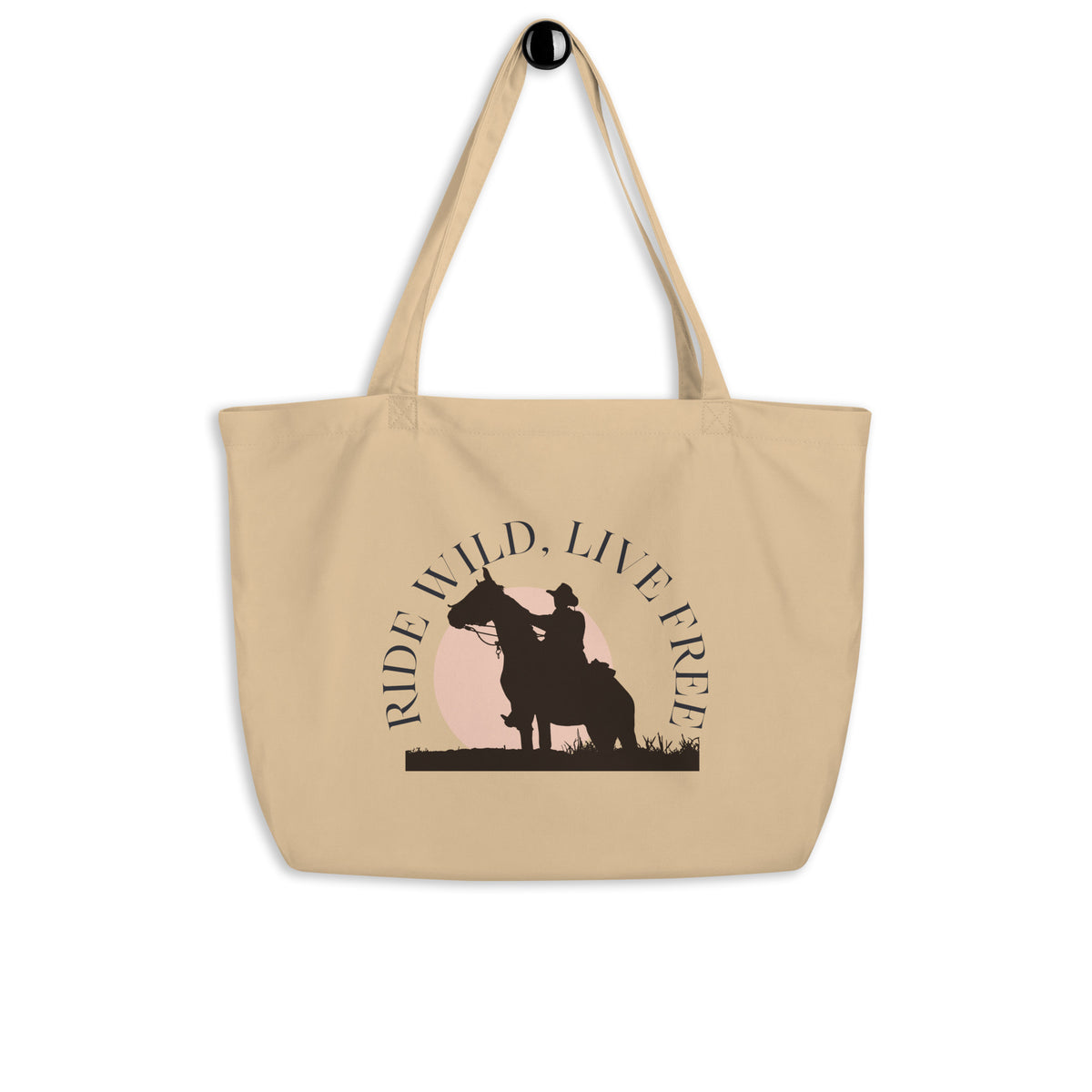 Ride Wild Live Free Horse Eco Tote