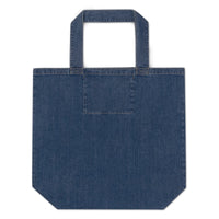 The Cat Of Man Denim Tote