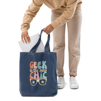 Geek Is The New Chic IV Denim Tote