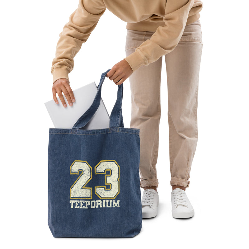 Teeporium 23 Classic Denim Tote