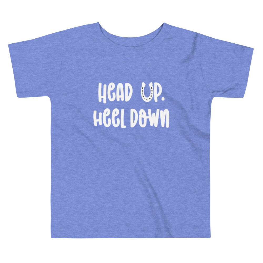 Head Up Heel Down Toddler Tee