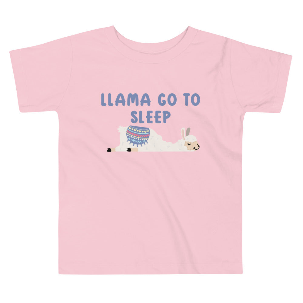 Llama Go To Sleep Toddler Tee