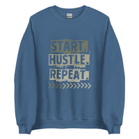 Start Hustle Repeat Sweatshirt
