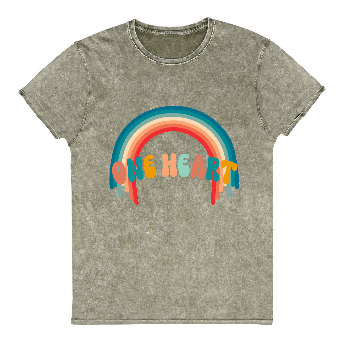 One Heart Mineral Wash Tee