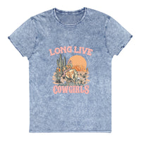Long Live Cowgirls Mineral Wash Tee