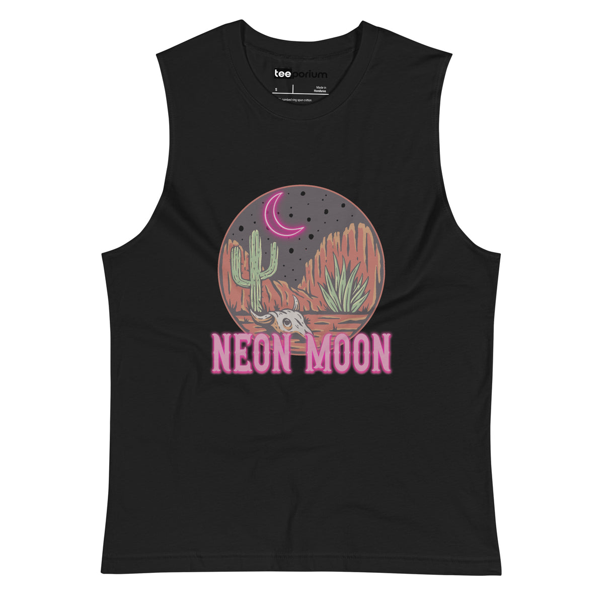 Neon Moon Muscle Womens Tank