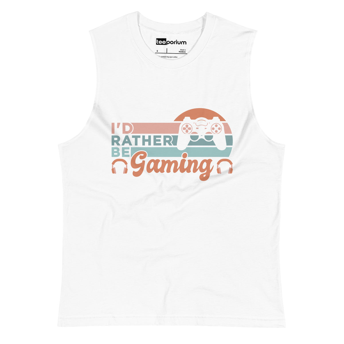 I'd Rather Be Gaming l Muscle Tank