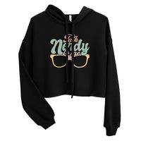 Talk Nerdy To Me l Crop Hoodie