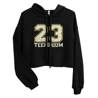 Teeporium 23 Classic Crop Hoodie