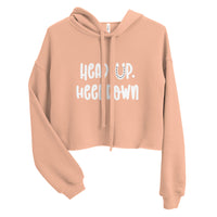 Head Up Heel Down Crop Hoodie