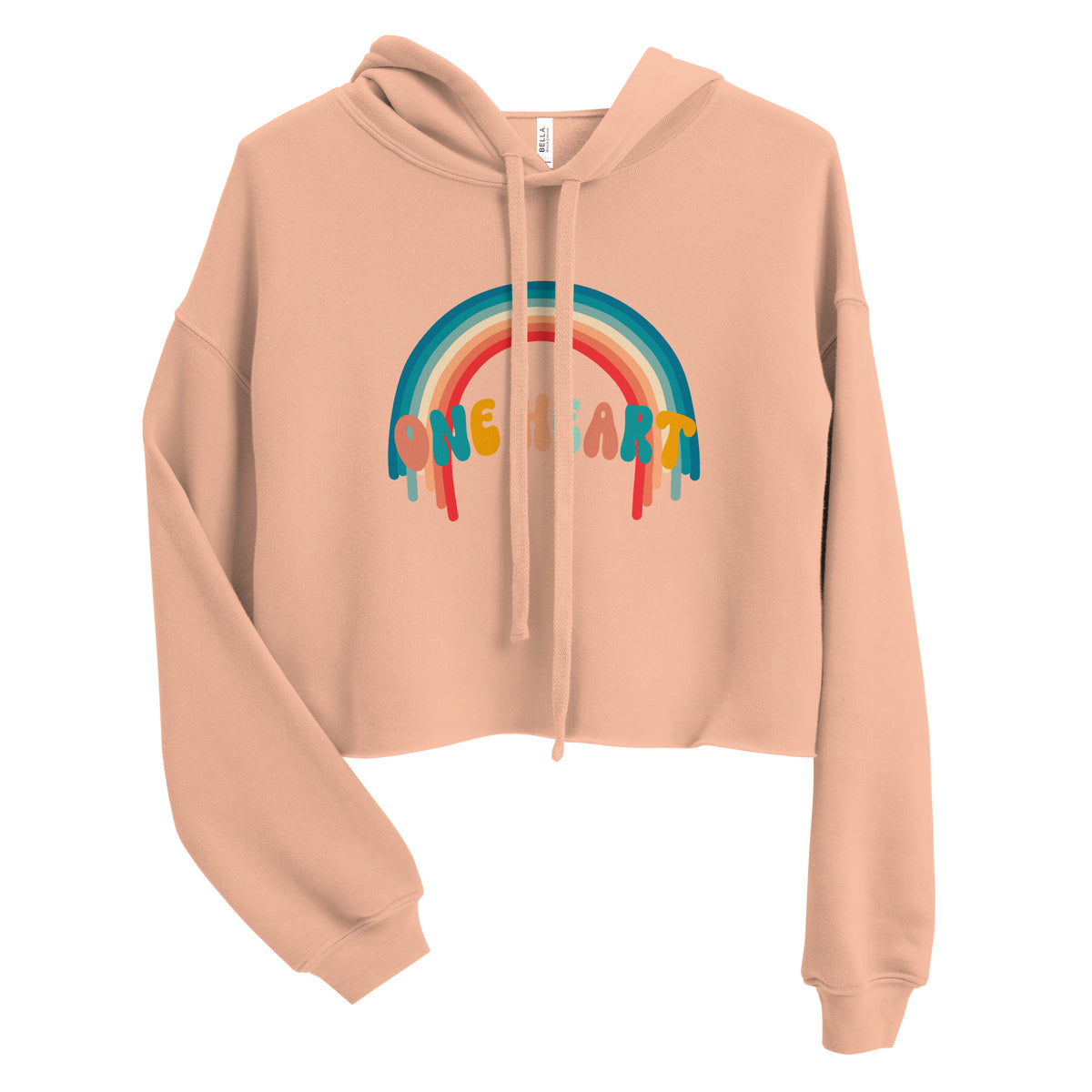 One Heart Crop Hoodie