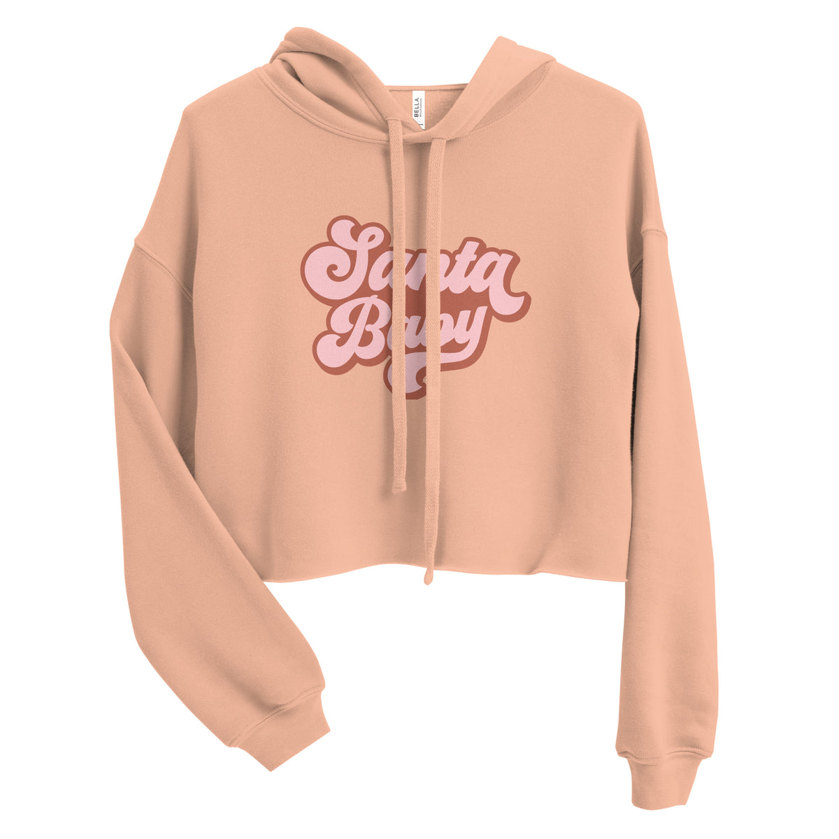 Santa Baby Crop Hoodie