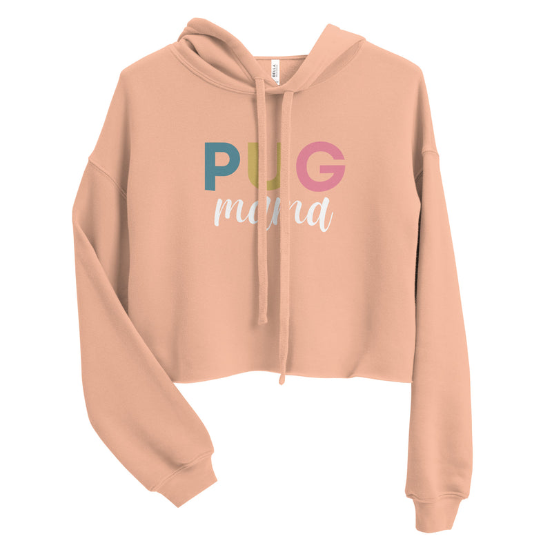 Pug Mama Crop Hoodie