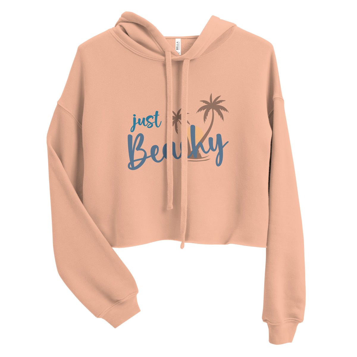 Just Beachy Crop Hoodie