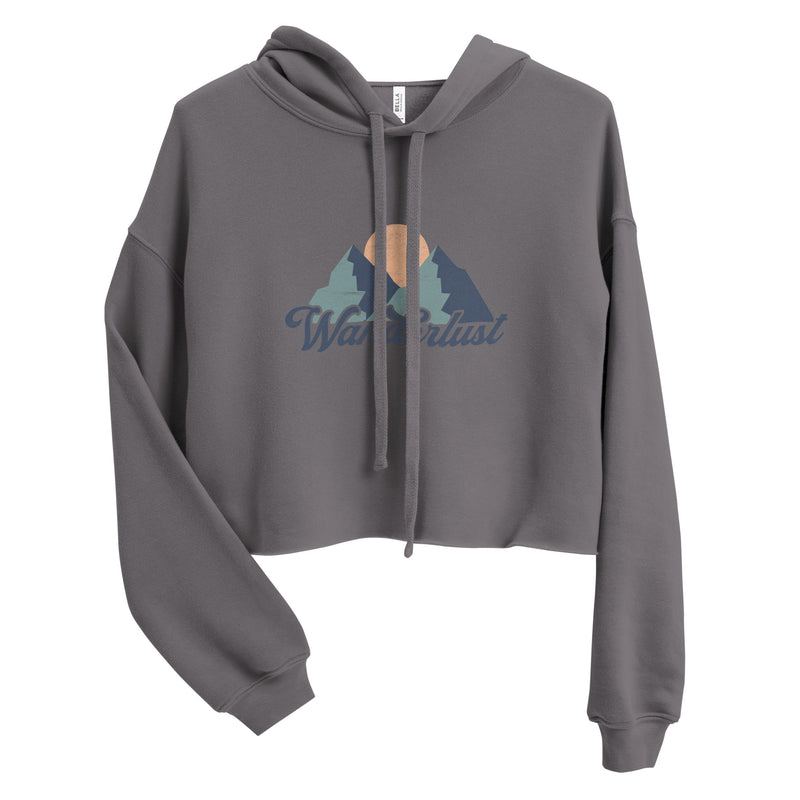 Wanderlust Crop Hoodie