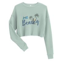 Just Beachy Crop Sweatshirt