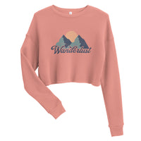 Wanderlust Crop Sweatshirt