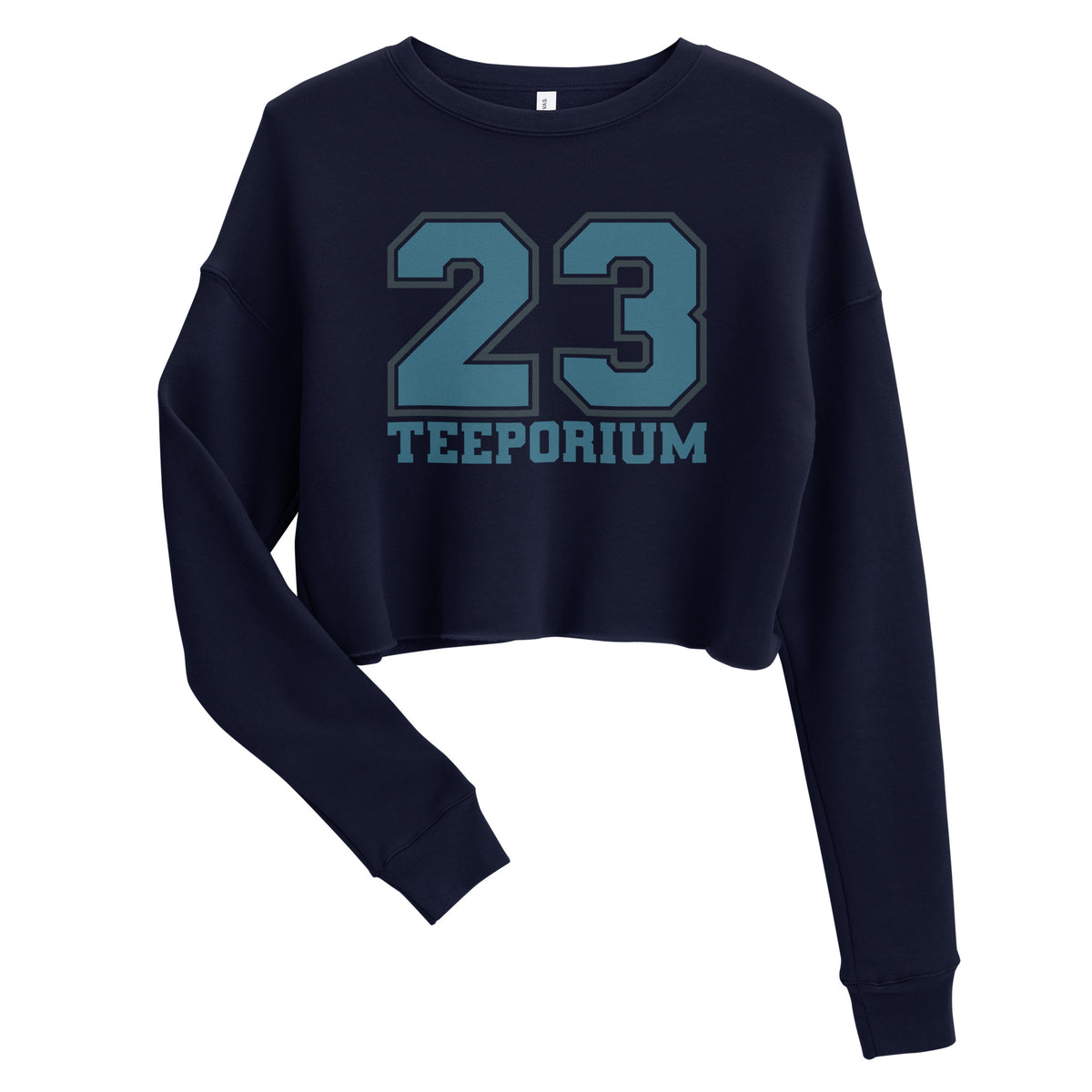 Teeporium 23 Classic Crop Sweatshirt