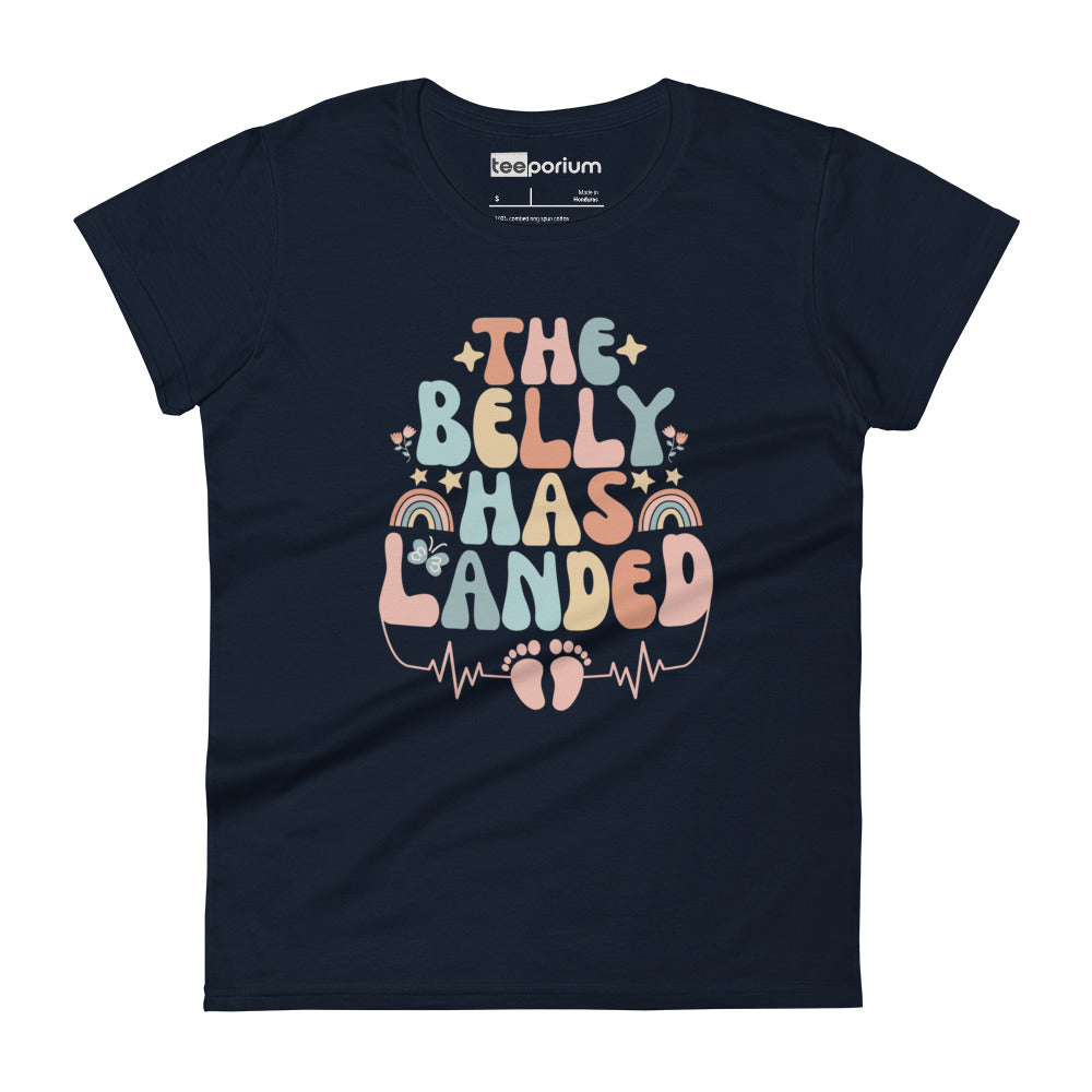 The Belly has Landed Womens Tee