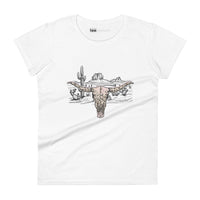 Desert Skull Womens Tee