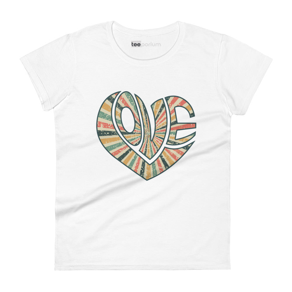 Love / Heart Womens Tee