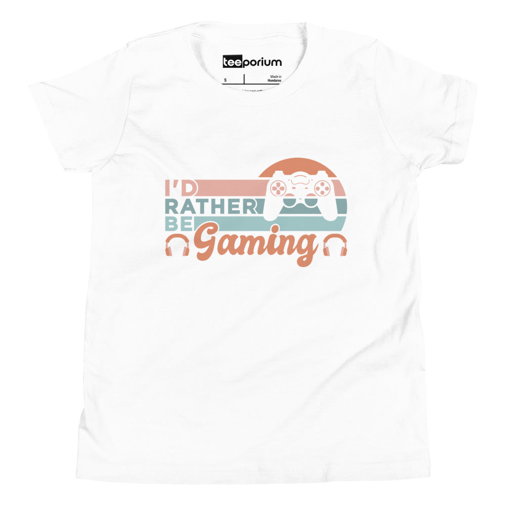 I'd Rather Be Gaming l Kids Tee